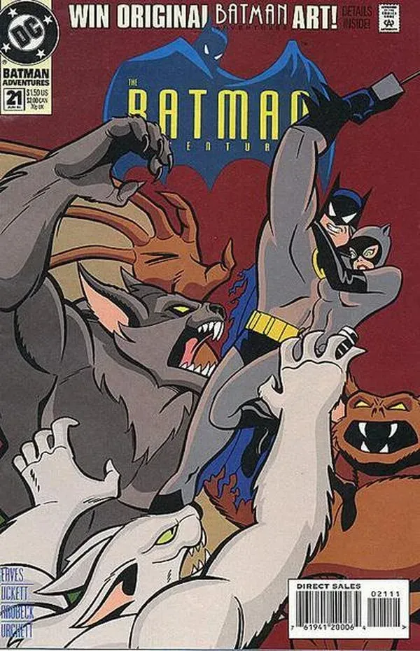 Cover of The Batman Adventures #21