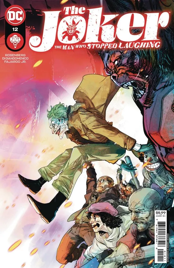 Cover of The Joker: The Man Who Stopped Laughing #12