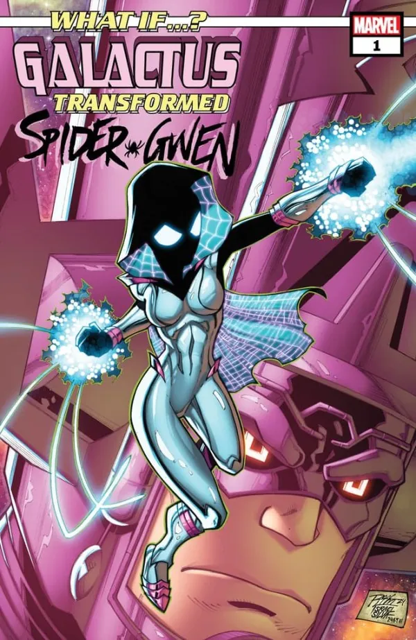 Cover of What If...? Galactus: Galactus Transformed Spider-Gwen? #1
