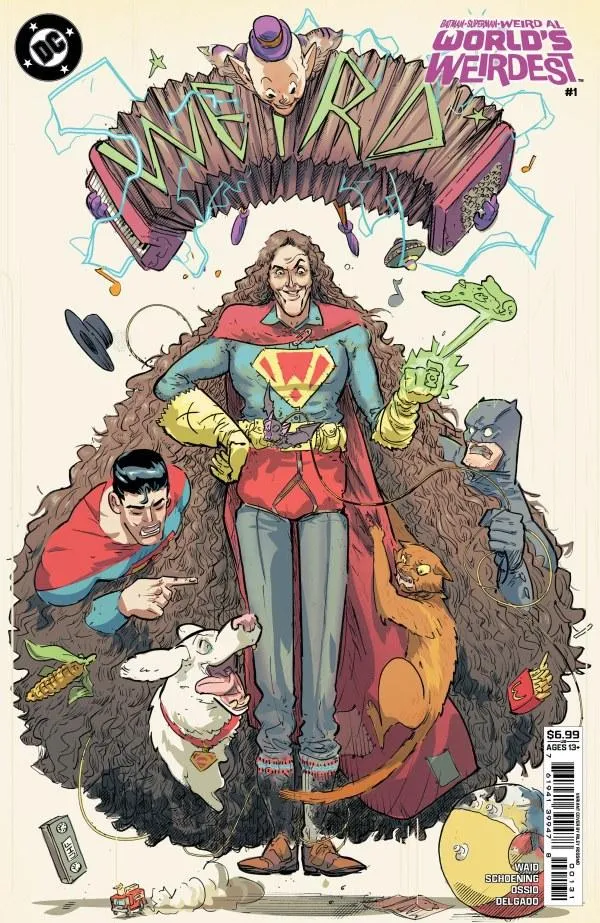 Cover of Batman / Superman / Weird Al: World's Weirdest #[nn]