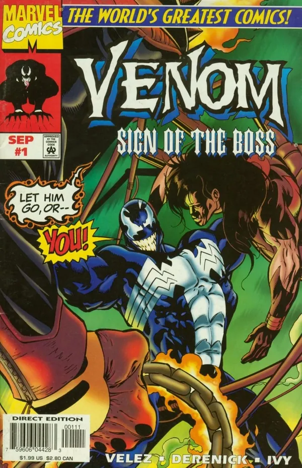 Cover of Venom: Sign of the Boss #1