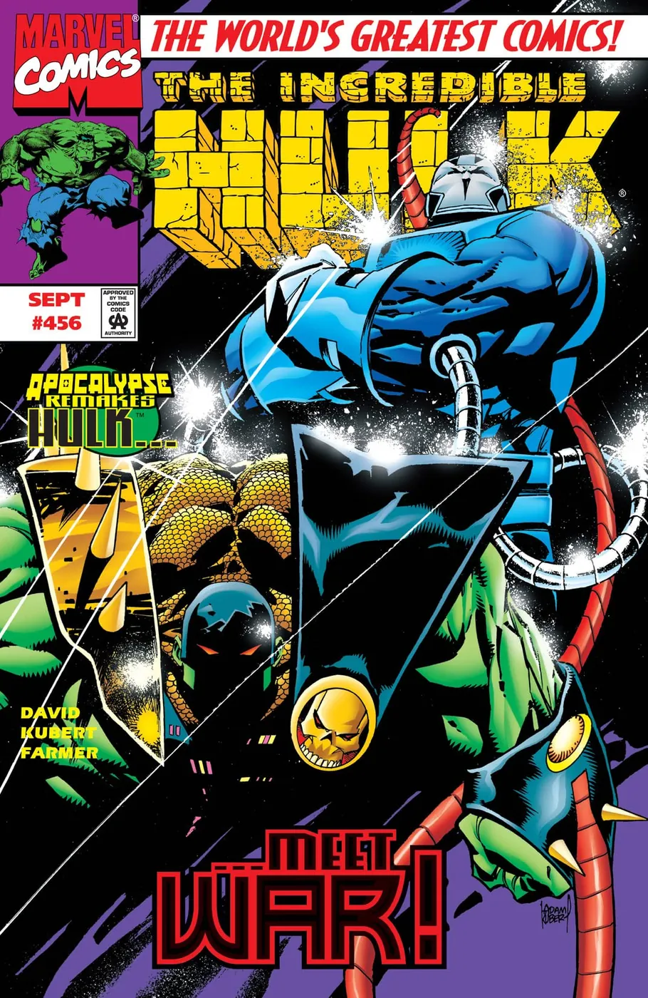 Cover of The Incredible Hulk #456