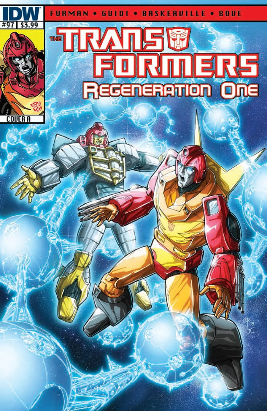 Cover of Transformers: Regeneration One #97