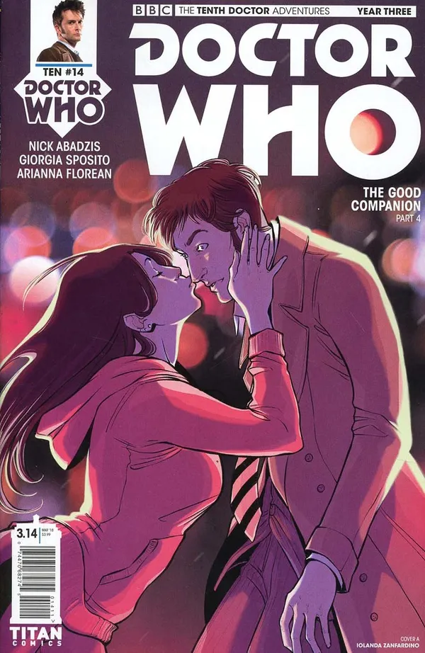 Cover of Doctor Who: The Tenth Doctor, Year Three #14