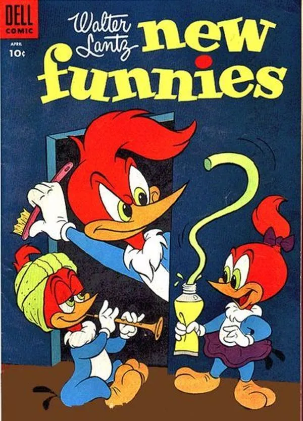 Cover of Walter Lantz New Funnies #218