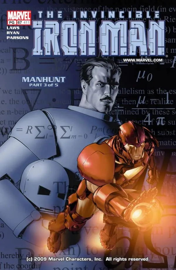 Cover of Iron Man #67 (411)[412]