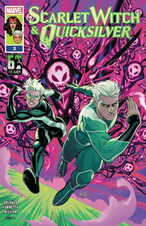 Cover of Scarlet Witch & Quicksilver #3