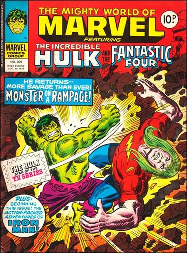 Cover of The Mighty World of Marvel #309