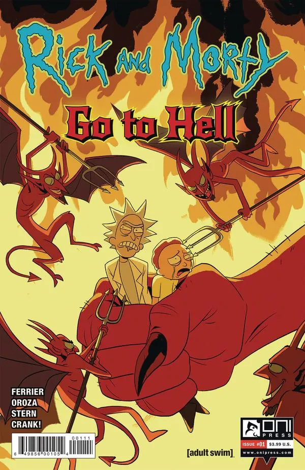 Cover of Rick and Morty Go to Hell #1