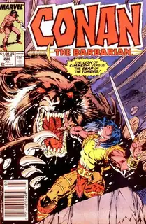 Cover of Conan the Barbarian #220