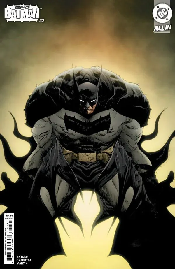 Cover of Absolute Batman #2