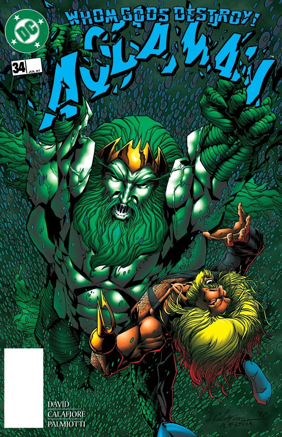 Cover of Aquaman #34