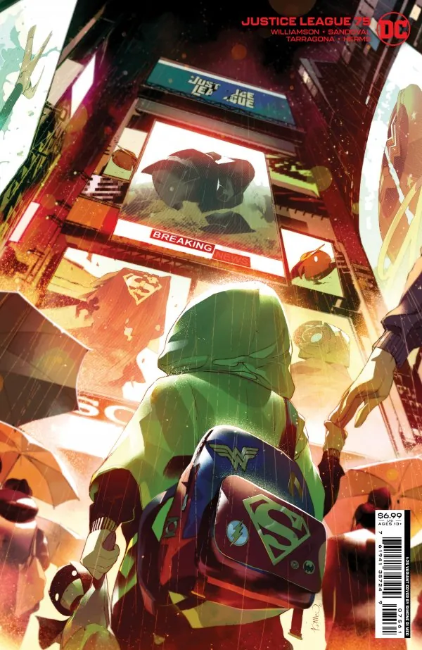 Cover of Justice League #75