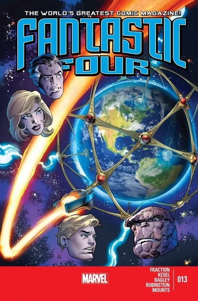 Cover of Fantastic Four #13