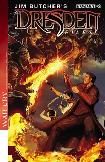 Cover of Jim Butcher's The Dresden Files: War Cry #3