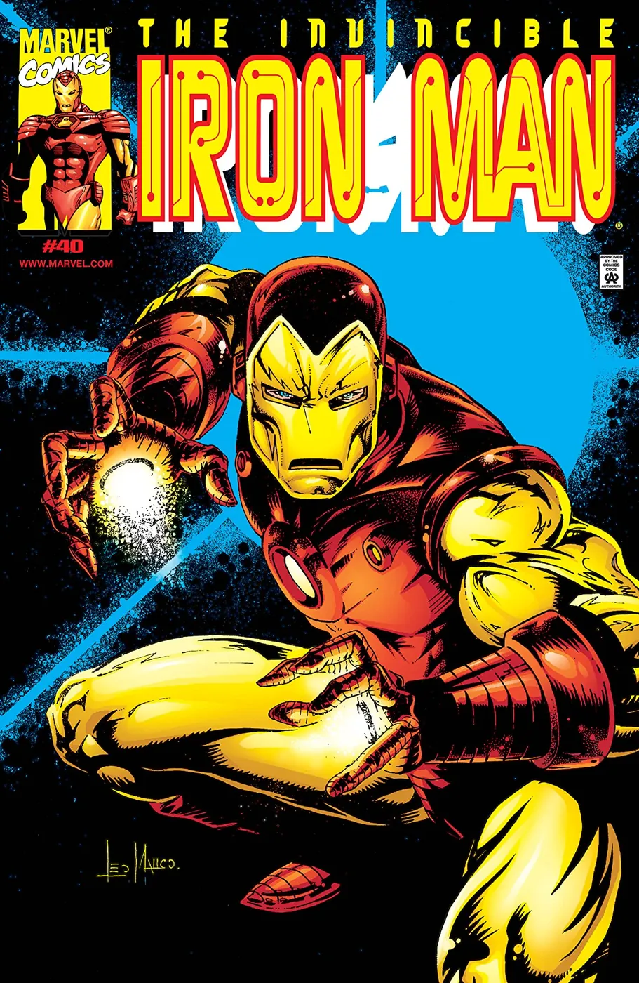 Cover of Iron Man #40