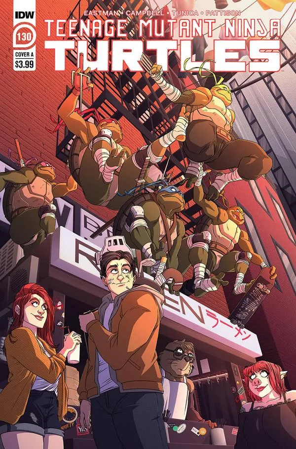 Cover of Teenage Mutant Ninja Turtles #130