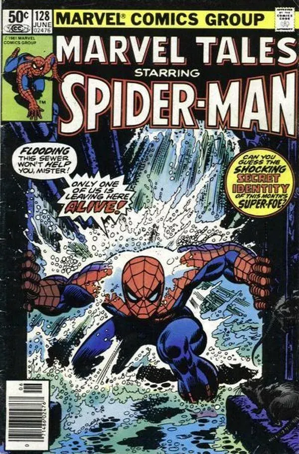 Cover of Marvel Tales #128