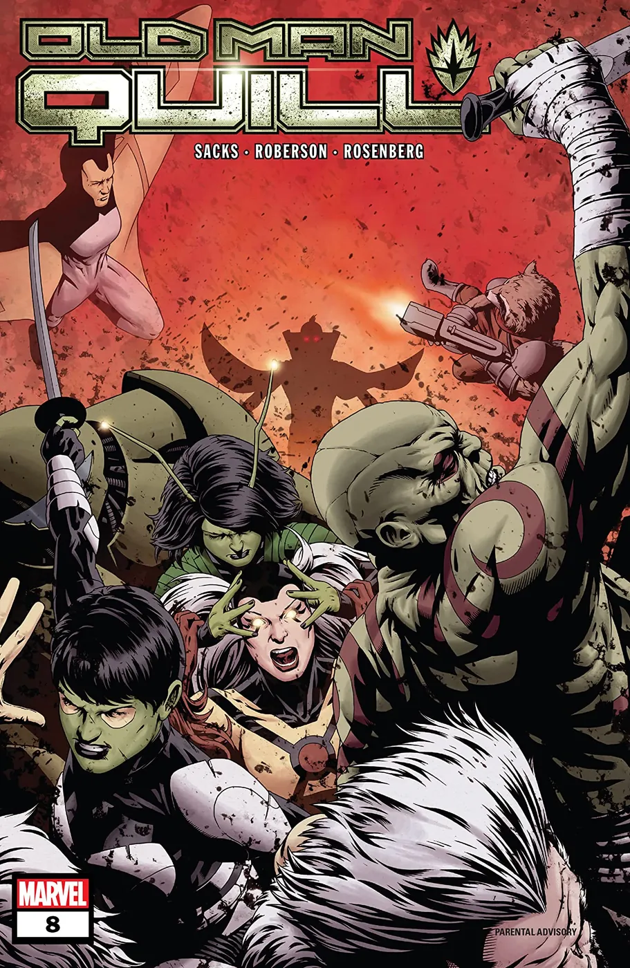 Cover of Old Man Quill #8