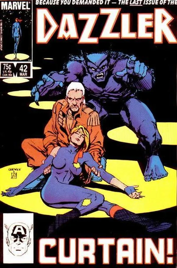 Cover of Dazzler #42
