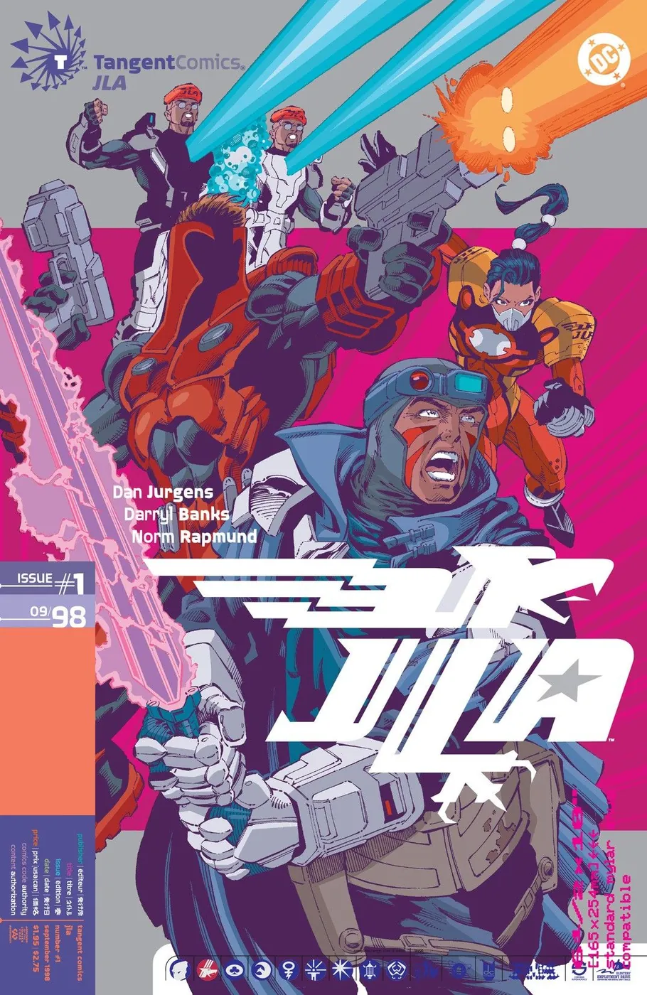 Cover of Tangent Comics / JLA #1