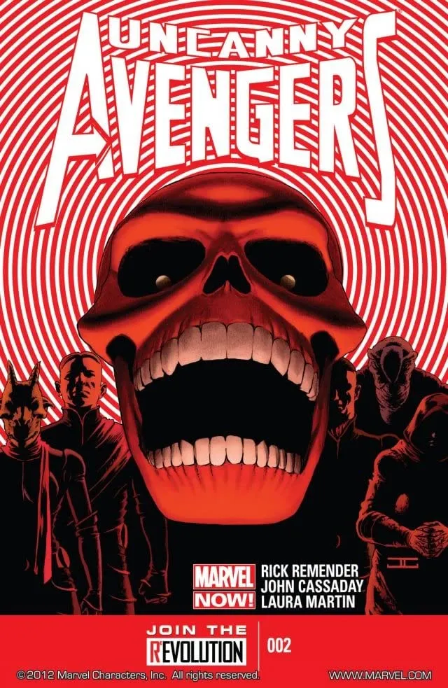 Cover of Uncanny Avengers #2