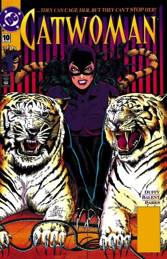 Cover of Catwoman #10