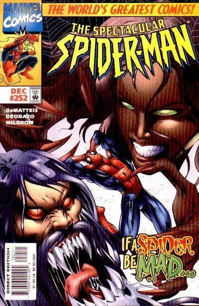 Cover of The Spectacular Spider-Man #252