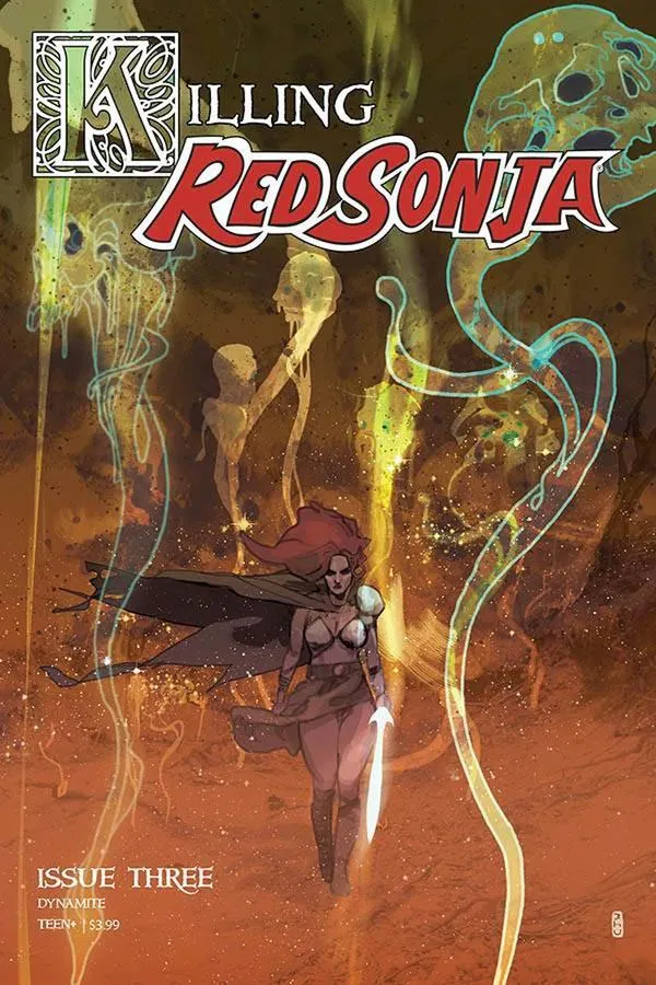 Cover of Killing Red Sonja #3