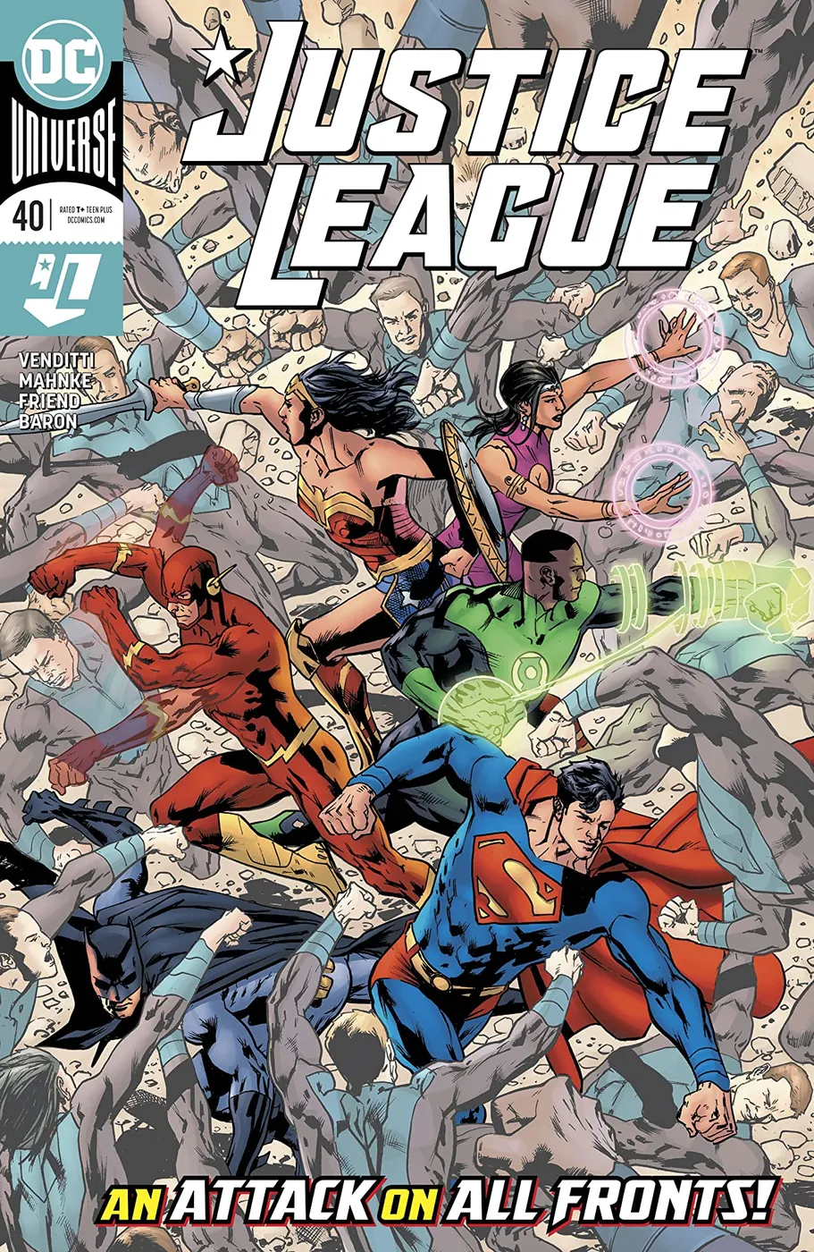 Cover of Justice League #40