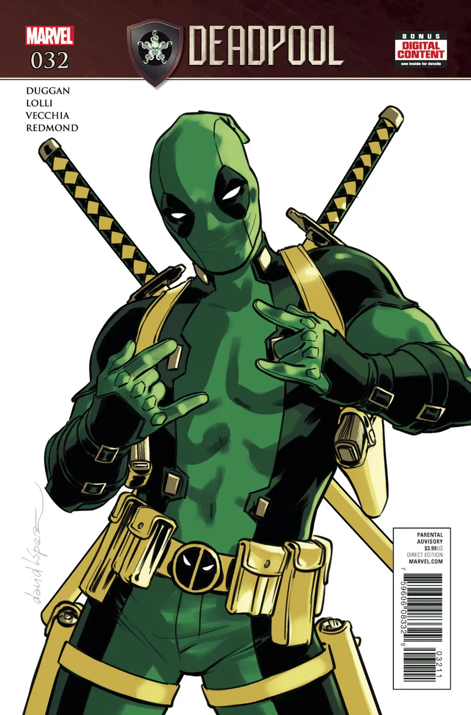Cover of Deadpool #32