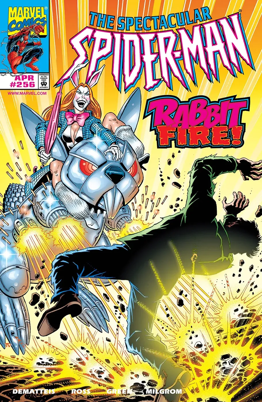 Cover of The Spectacular Spider-Man #256