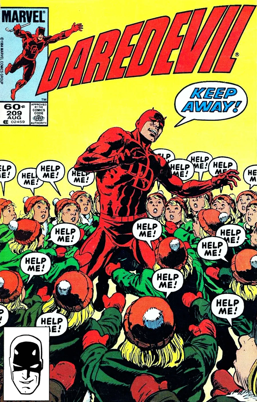 Cover of Daredevil #209