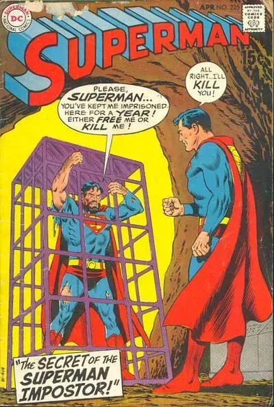Cover of Superman #225