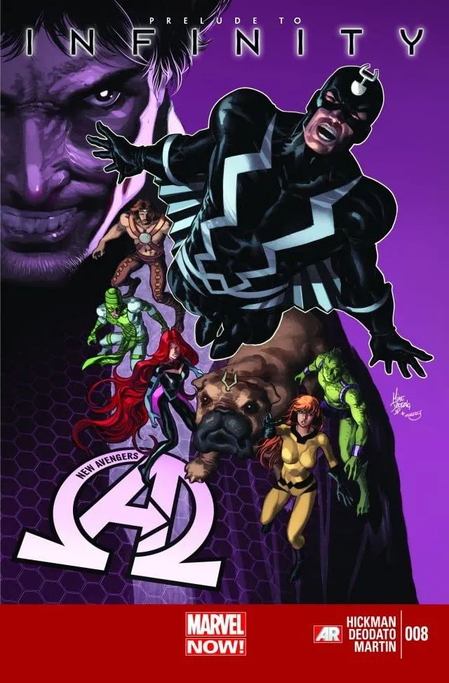 Cover of New Avengers #8