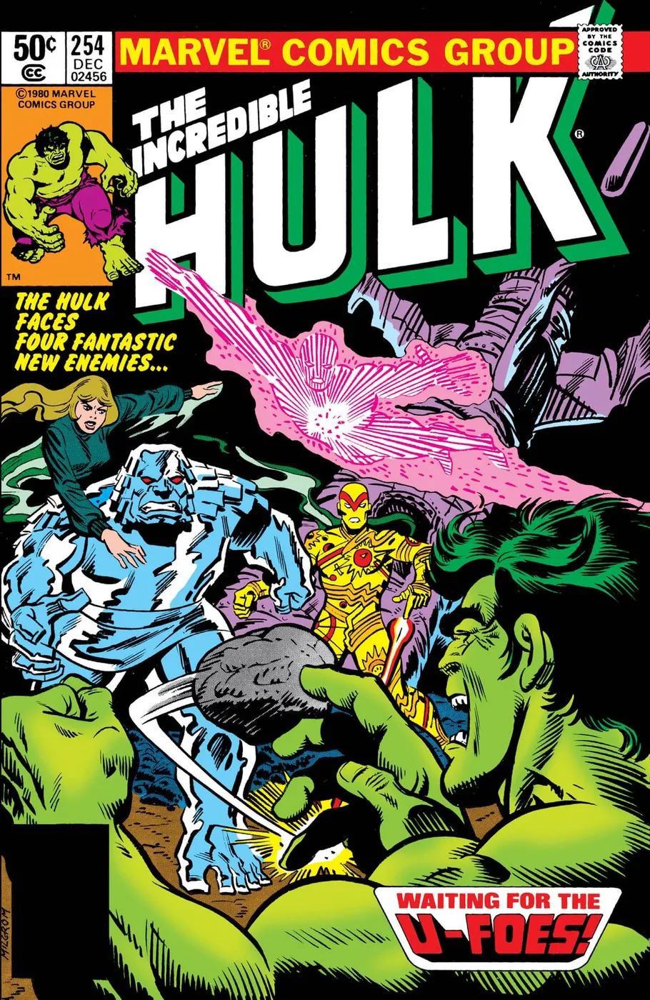 Cover of The Incredible Hulk #254
