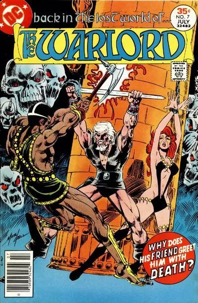 Cover of Warlord #7