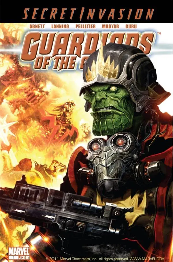 Cover of Guardians of the Galaxy #4