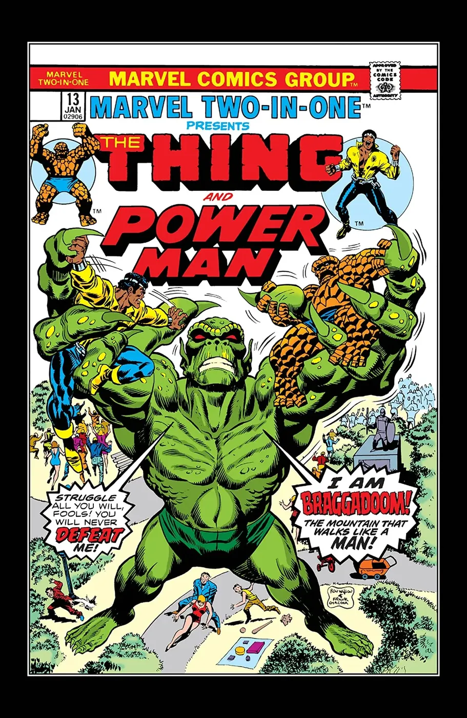 Cover of Marvel Two-in-One #13