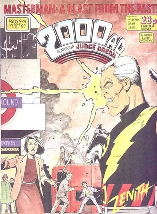 Cover of 2000 AD #544