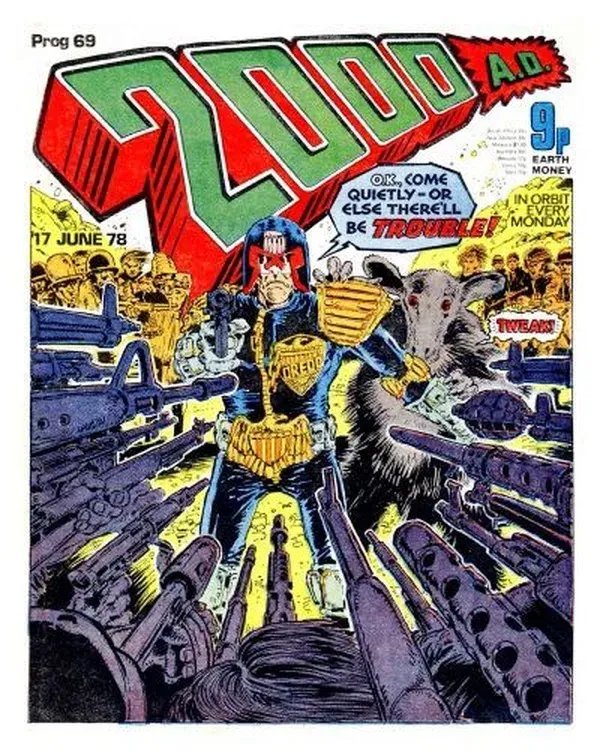 Cover of 2000 AD #69