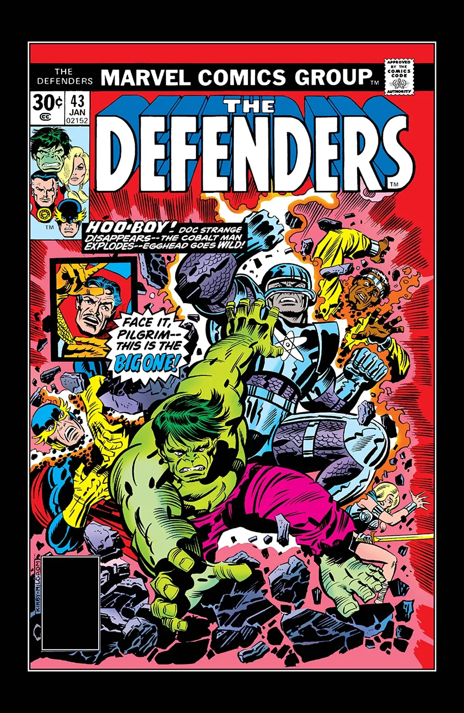 Cover of The Defenders #43