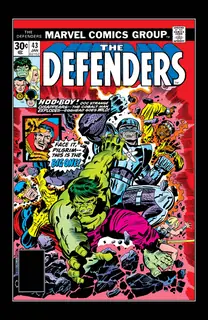 Cover of The Defenders #43