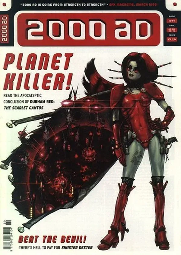 Cover of 2000 AD #1089
