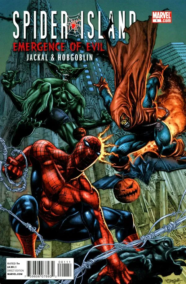 Cover of Spider-Island: Emergence of Evil - Jackal & Hobgoblin #1
