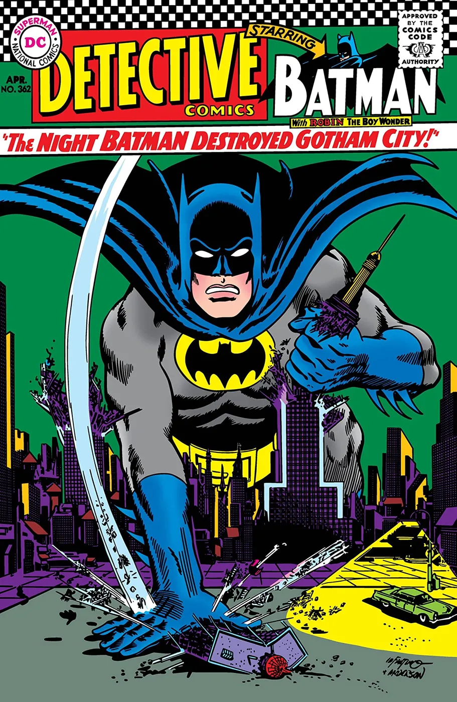 Cover of Detective Comics #362