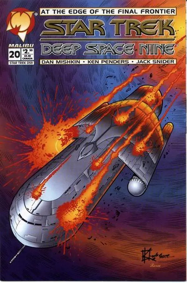 Cover of Star Trek: Deep Space Nine #20