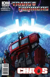 Cover of The Transformers #24