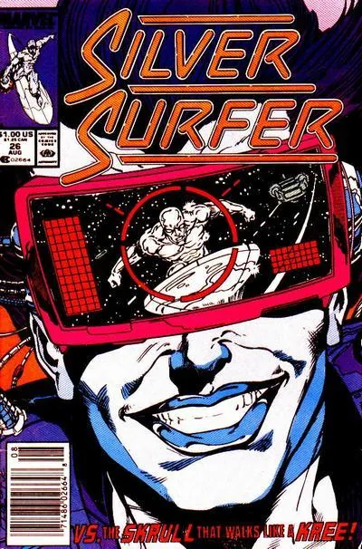 Cover of Silver Surfer #26