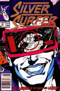 Cover of Silver Surfer #26